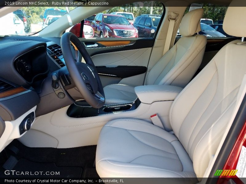 Front Seat of 2019 MKC Select