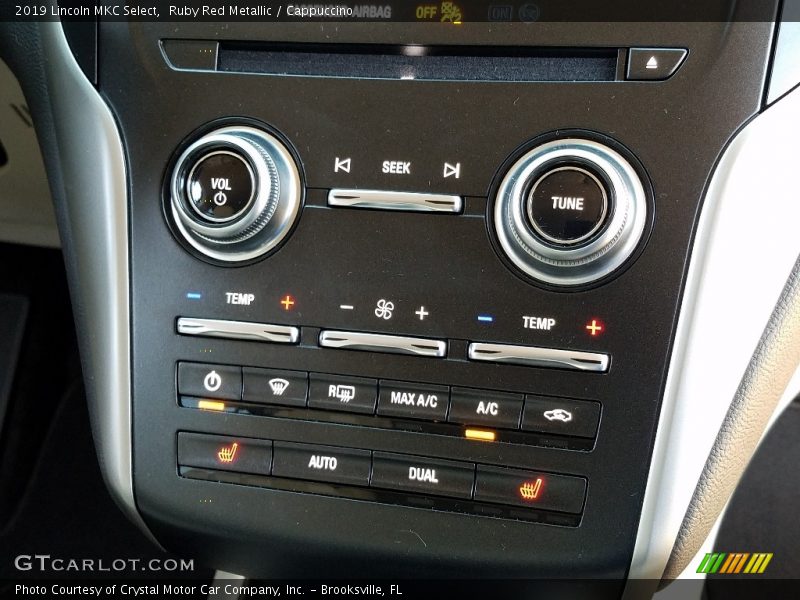 Controls of 2019 MKC Select