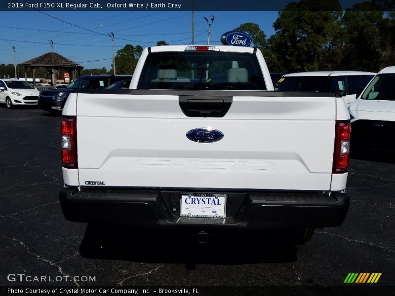 Oxford White / Earth Gray 2019 Ford F150 XL Regular Cab