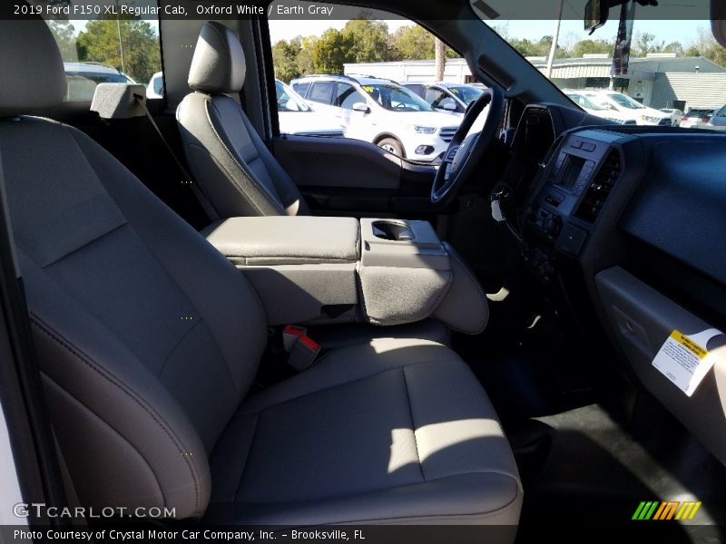 Oxford White / Earth Gray 2019 Ford F150 XL Regular Cab
