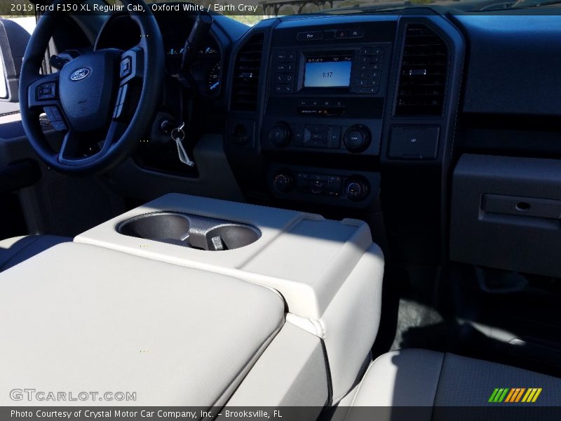 Oxford White / Earth Gray 2019 Ford F150 XL Regular Cab