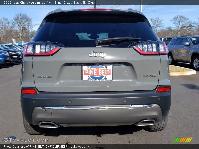 Sting-Gray / Black/Ski Grey 2019 Jeep Cherokee Limited 4x4