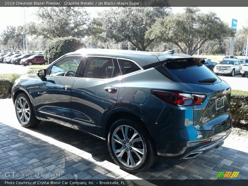 Graphite Metallic / Jet Black/­Maple Sugar 2019 Chevrolet Blazer Premier