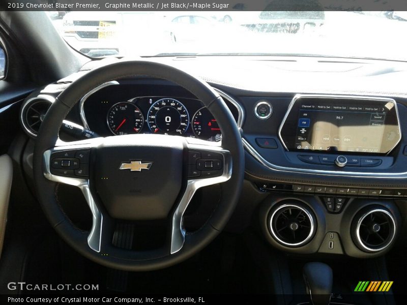 Dashboard of 2019 Blazer Premier