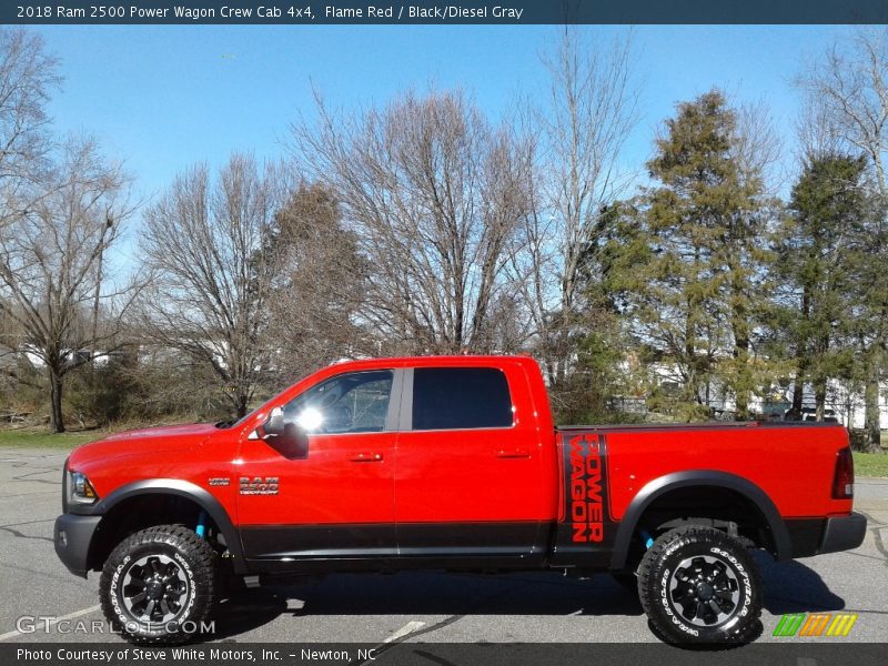 Flame Red / Black/Diesel Gray 2018 Ram 2500 Power Wagon Crew Cab 4x4