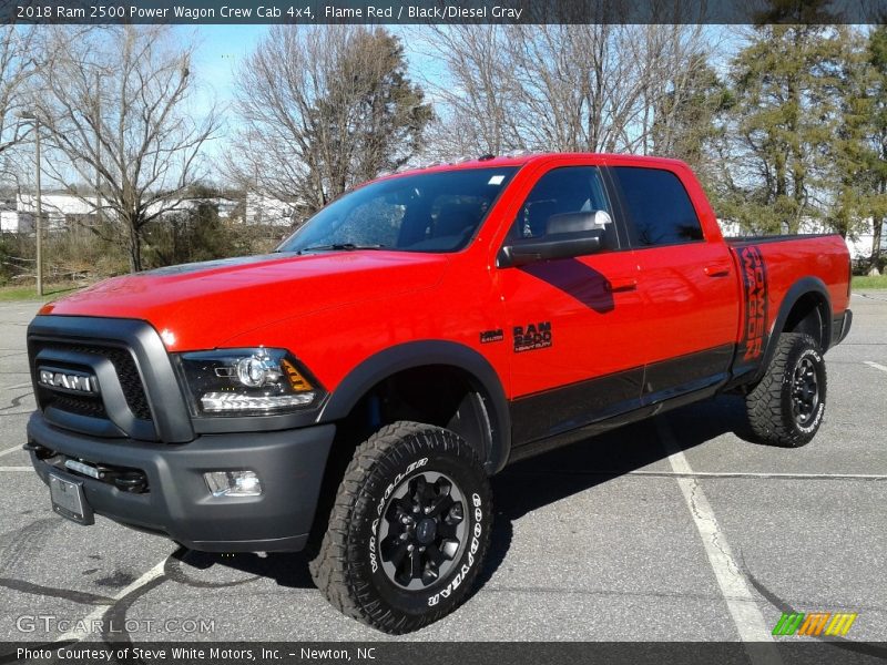 Flame Red / Black/Diesel Gray 2018 Ram 2500 Power Wagon Crew Cab 4x4