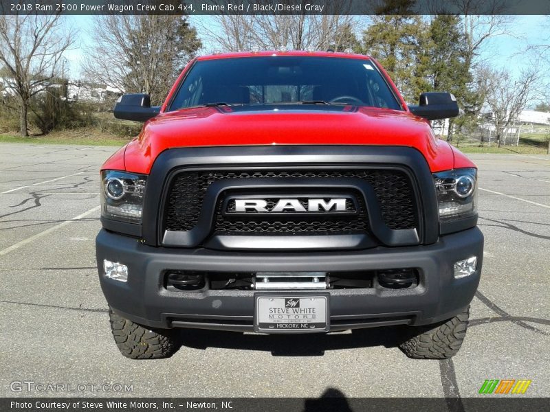 Flame Red / Black/Diesel Gray 2018 Ram 2500 Power Wagon Crew Cab 4x4
