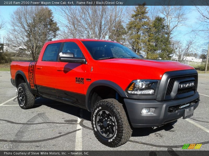 Flame Red / Black/Diesel Gray 2018 Ram 2500 Power Wagon Crew Cab 4x4