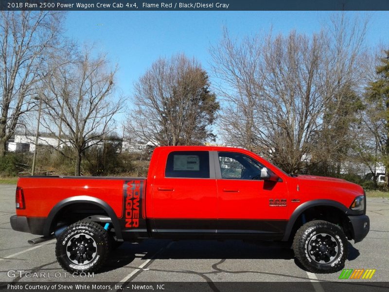 Flame Red / Black/Diesel Gray 2018 Ram 2500 Power Wagon Crew Cab 4x4
