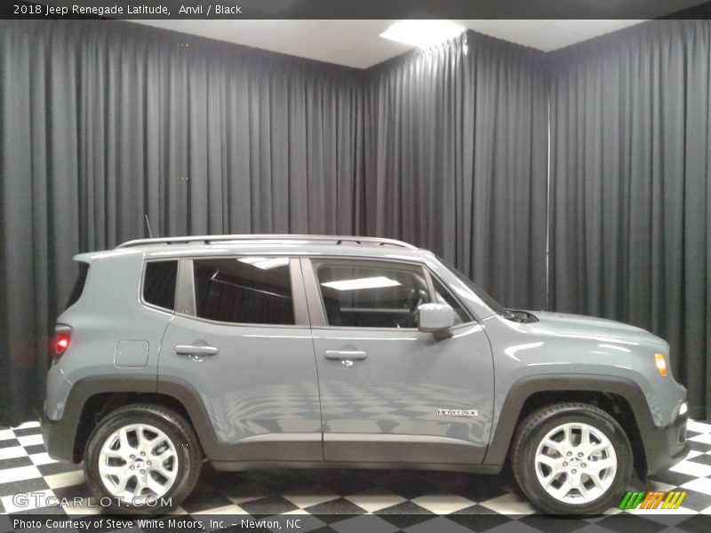 Anvil / Black 2018 Jeep Renegade Latitude