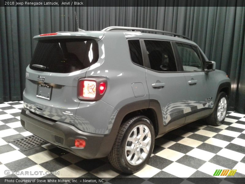 Anvil / Black 2018 Jeep Renegade Latitude