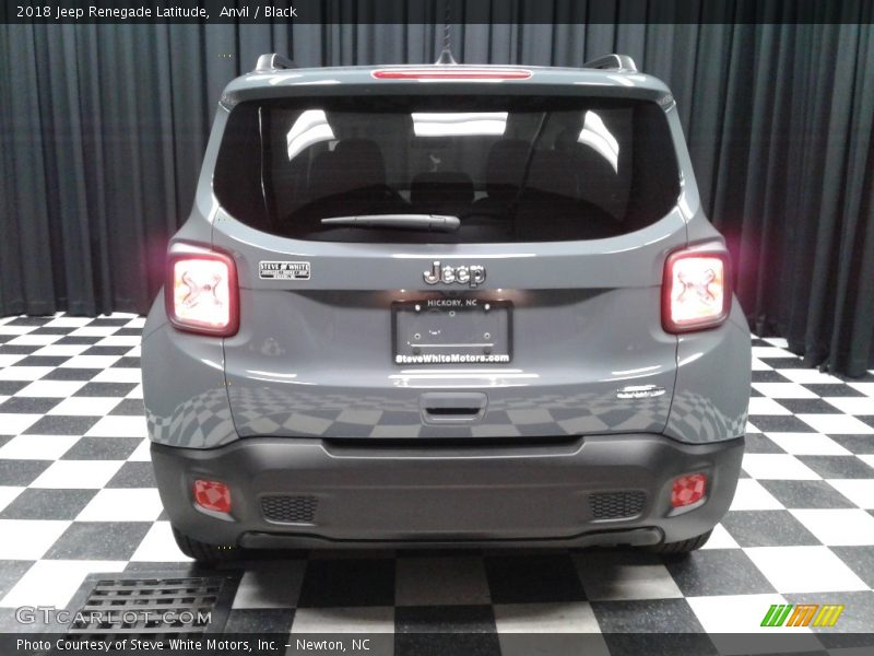 Anvil / Black 2018 Jeep Renegade Latitude