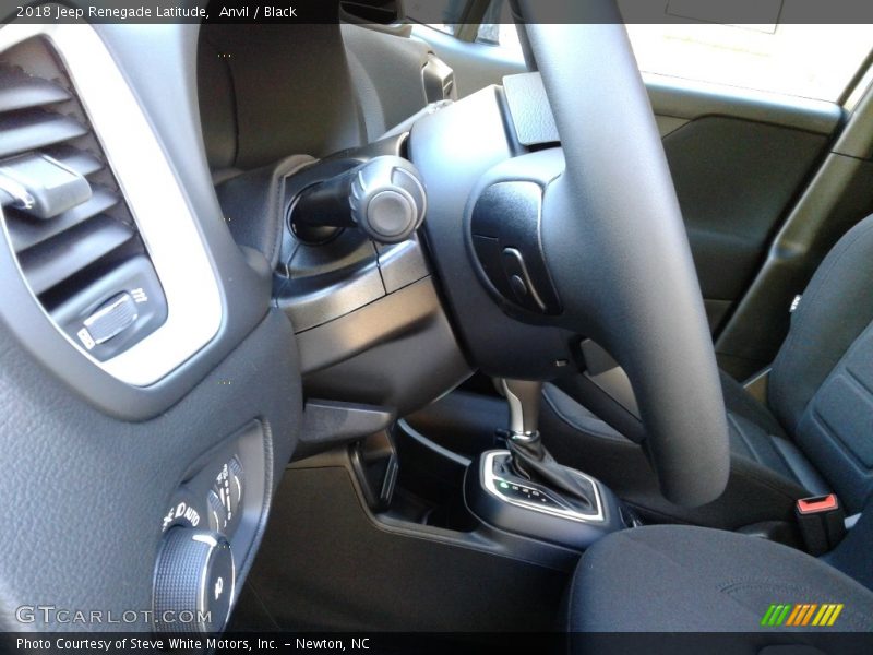 Anvil / Black 2018 Jeep Renegade Latitude