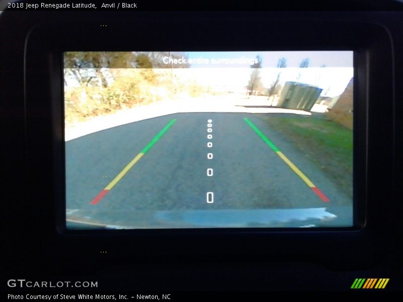 Anvil / Black 2018 Jeep Renegade Latitude