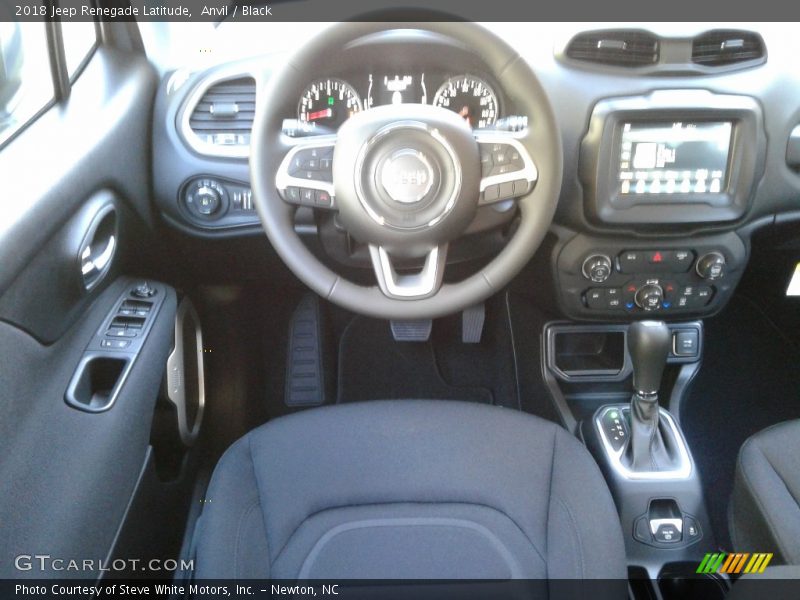 Anvil / Black 2018 Jeep Renegade Latitude