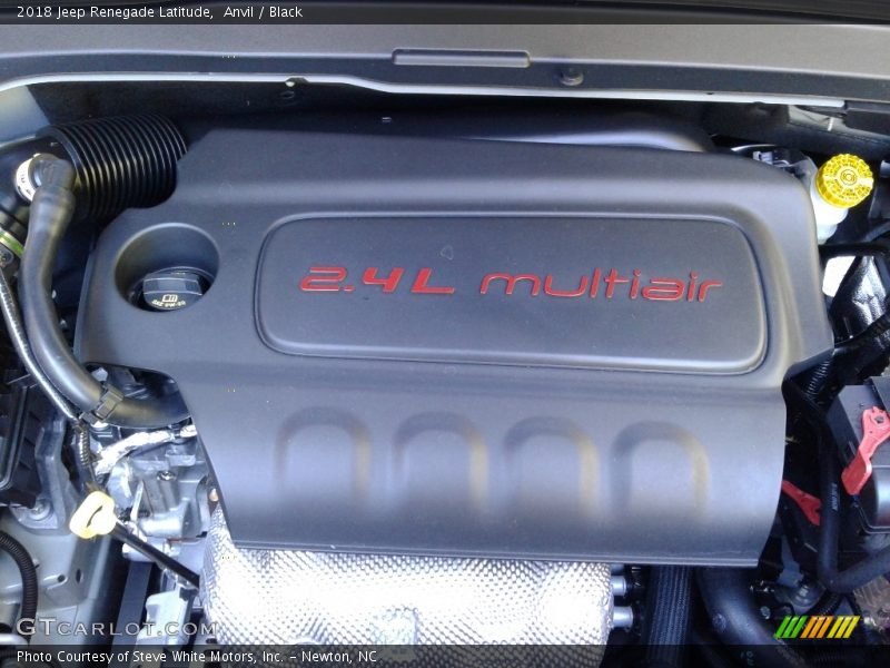 Anvil / Black 2018 Jeep Renegade Latitude