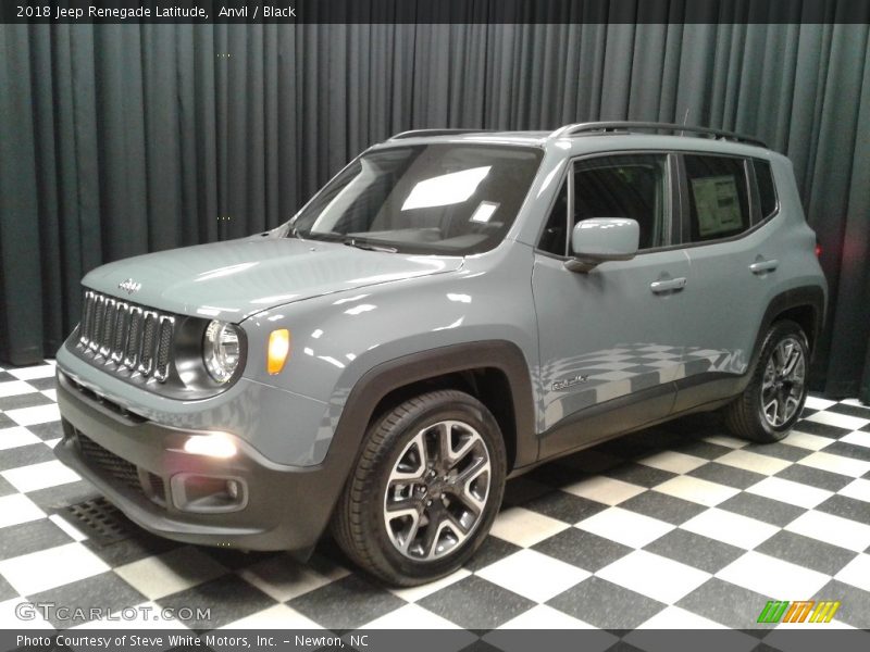 Anvil / Black 2018 Jeep Renegade Latitude