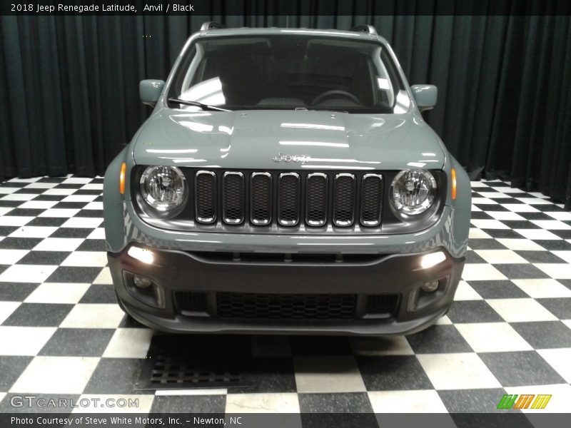 Anvil / Black 2018 Jeep Renegade Latitude