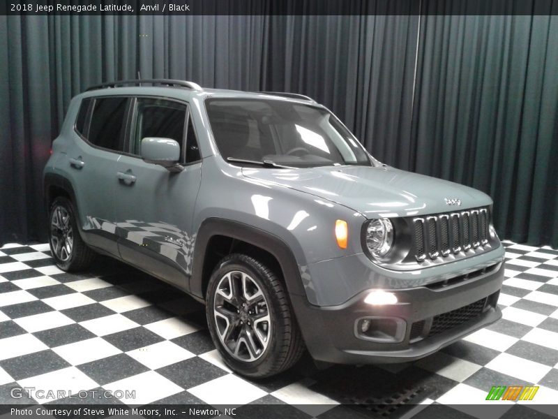 Anvil / Black 2018 Jeep Renegade Latitude