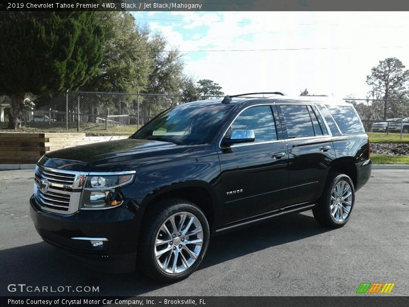 Black / Jet Black/Mahogany 2019 Chevrolet Tahoe Premier 4WD