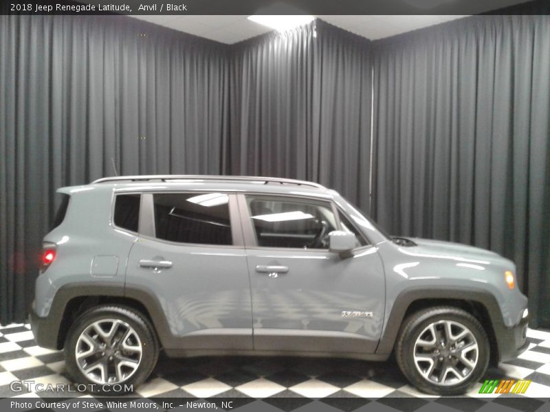 Anvil / Black 2018 Jeep Renegade Latitude
