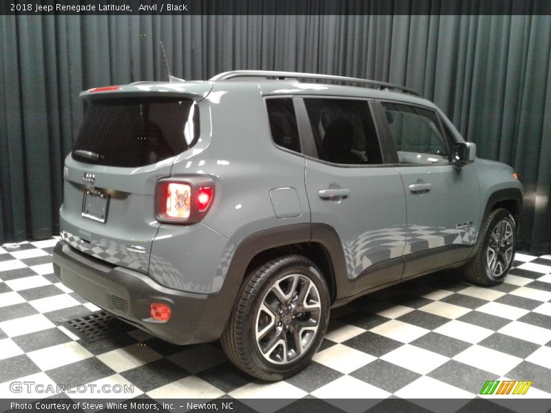 Anvil / Black 2018 Jeep Renegade Latitude