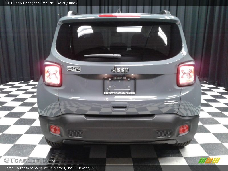 Anvil / Black 2018 Jeep Renegade Latitude