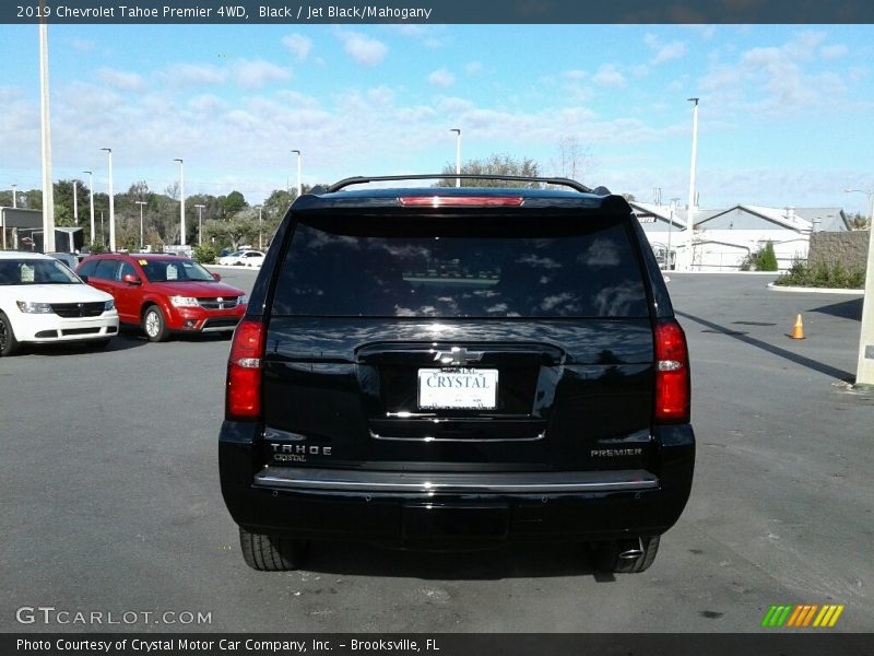 Black / Jet Black/Mahogany 2019 Chevrolet Tahoe Premier 4WD