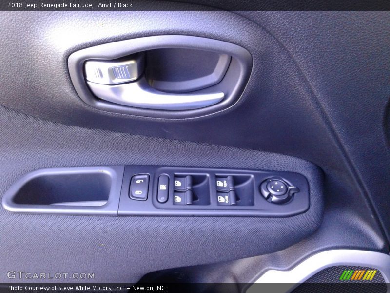 Anvil / Black 2018 Jeep Renegade Latitude