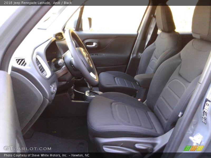 Anvil / Black 2018 Jeep Renegade Latitude