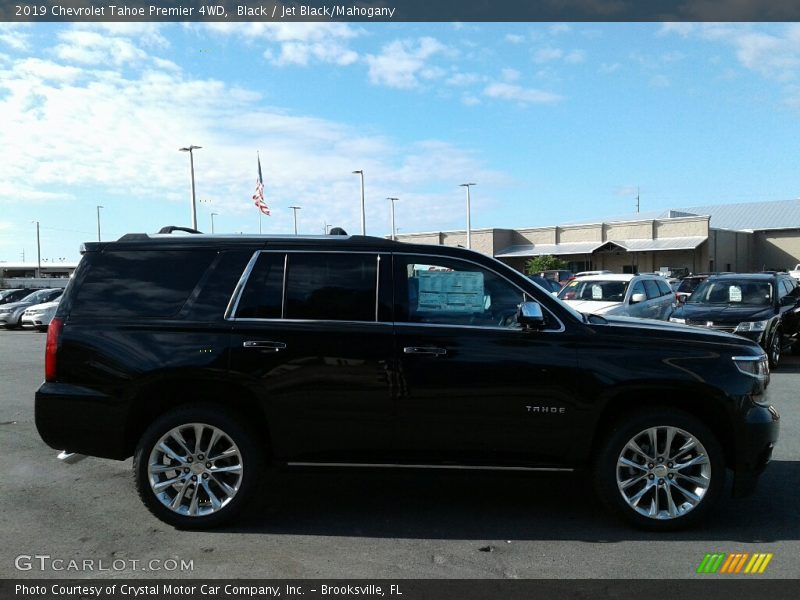 Black / Jet Black/Mahogany 2019 Chevrolet Tahoe Premier 4WD