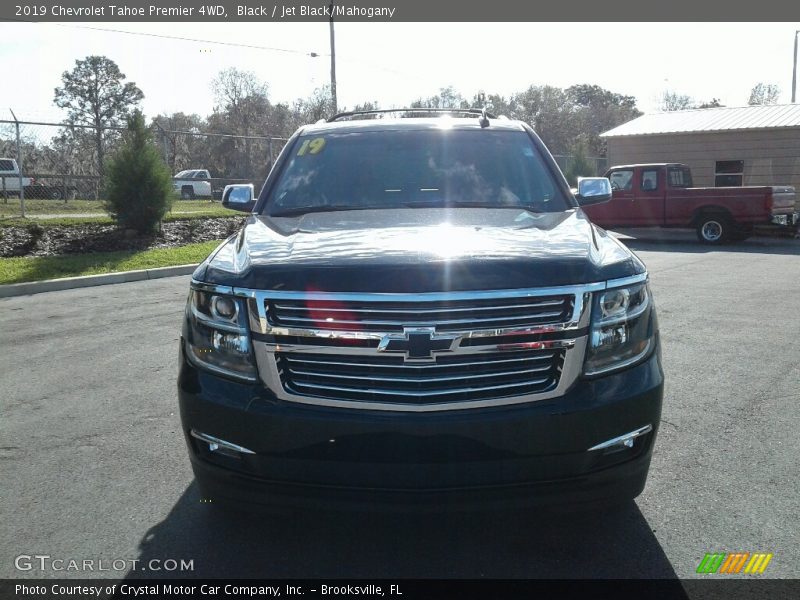Black / Jet Black/Mahogany 2019 Chevrolet Tahoe Premier 4WD