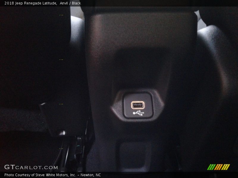 Anvil / Black 2018 Jeep Renegade Latitude