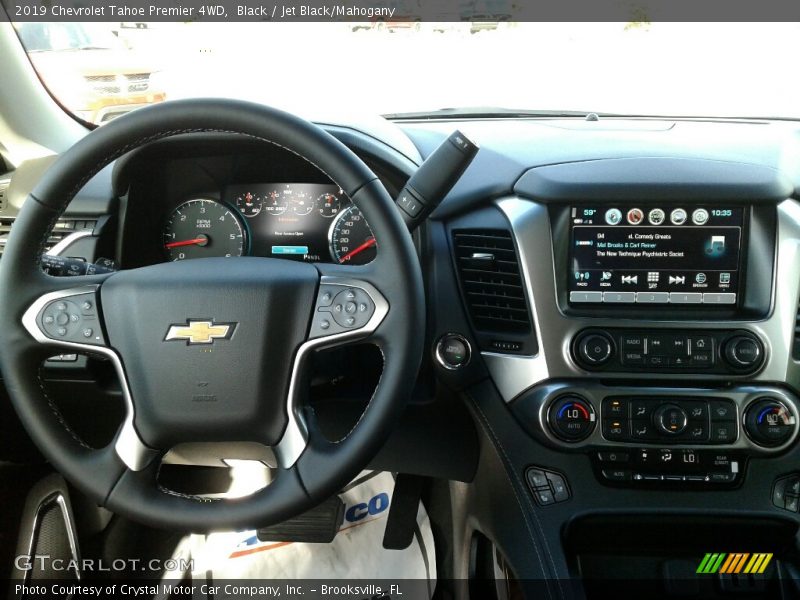 Black / Jet Black/Mahogany 2019 Chevrolet Tahoe Premier 4WD