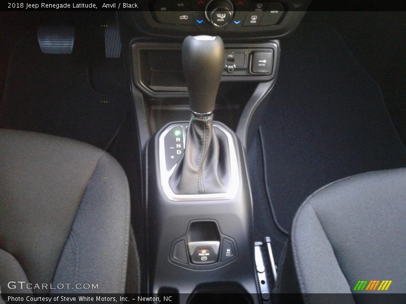 Anvil / Black 2018 Jeep Renegade Latitude