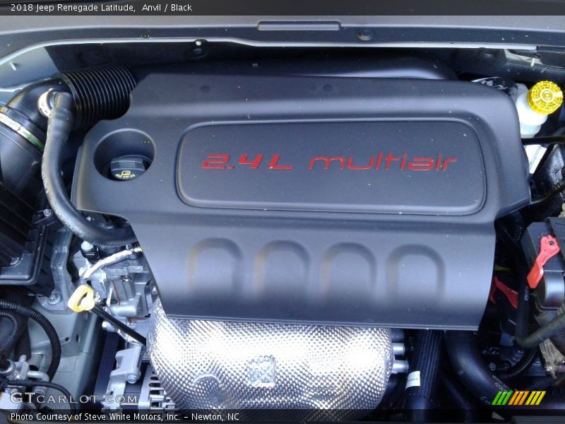Anvil / Black 2018 Jeep Renegade Latitude