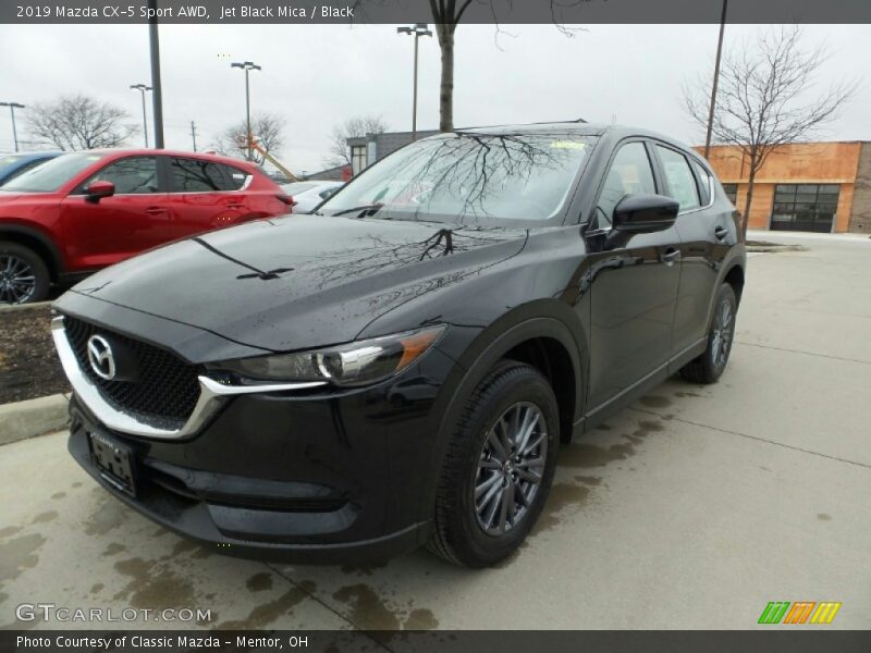 Jet Black Mica / Black 2019 Mazda CX-5 Sport AWD