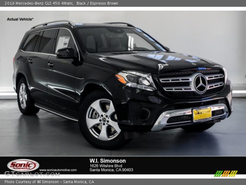 Black / Espresso Brown 2019 Mercedes-Benz GLS 450 4Matic