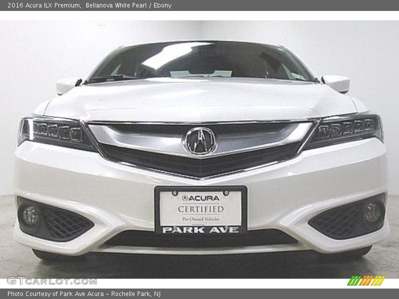 Bellanova White Pearl / Ebony 2016 Acura ILX Premium