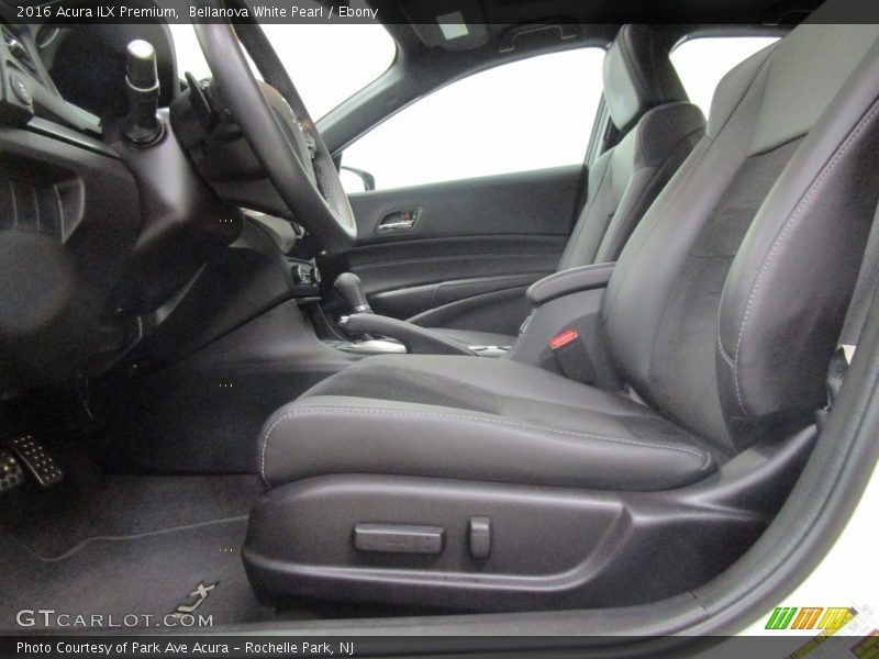 Bellanova White Pearl / Ebony 2016 Acura ILX Premium