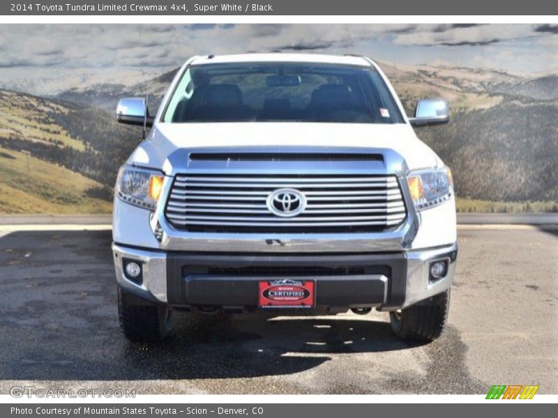 Super White / Black 2014 Toyota Tundra Limited Crewmax 4x4