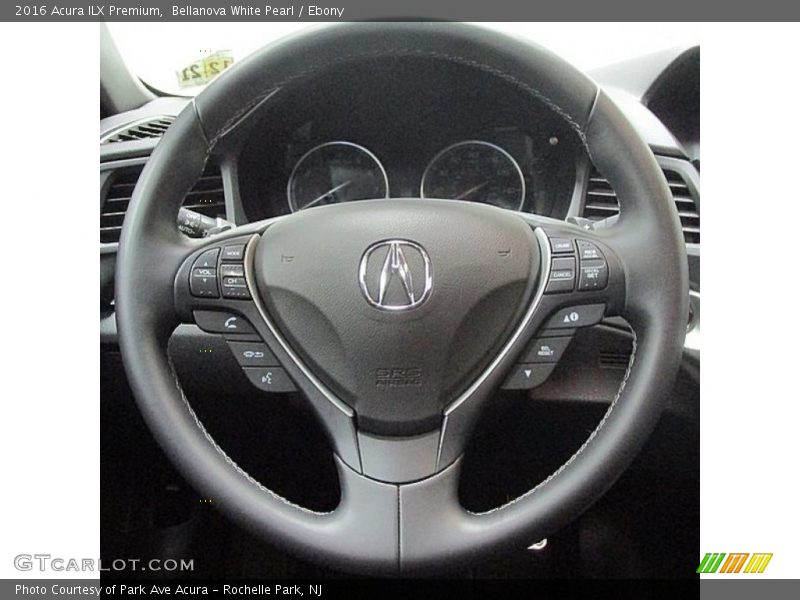 Bellanova White Pearl / Ebony 2016 Acura ILX Premium