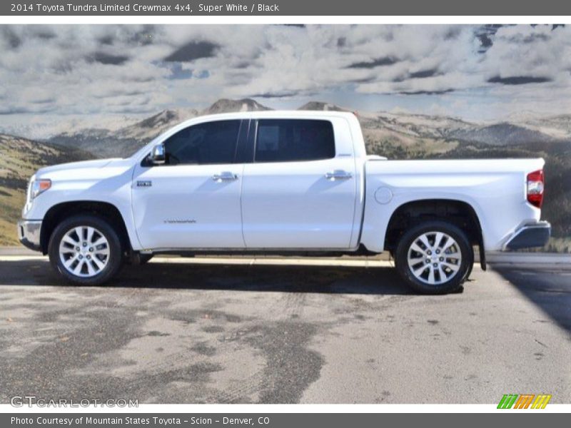 Super White / Black 2014 Toyota Tundra Limited Crewmax 4x4