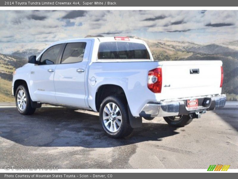 Super White / Black 2014 Toyota Tundra Limited Crewmax 4x4
