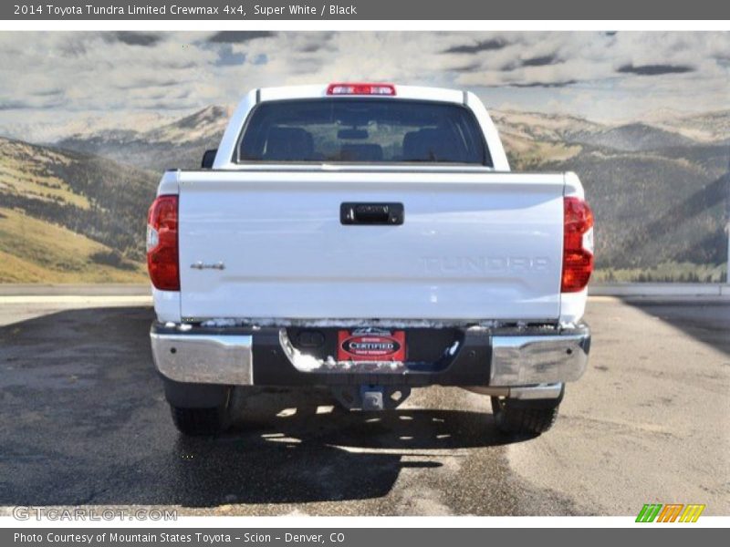 Super White / Black 2014 Toyota Tundra Limited Crewmax 4x4