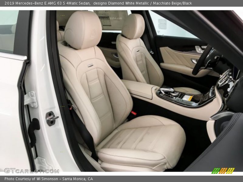 Front Seat of 2019 E AMG 63 S 4Matic Sedan