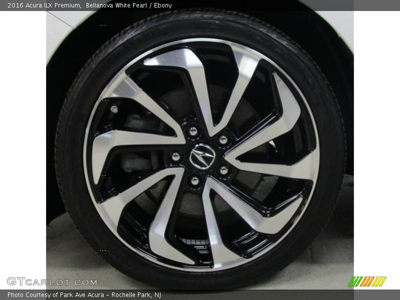 Bellanova White Pearl / Ebony 2016 Acura ILX Premium
