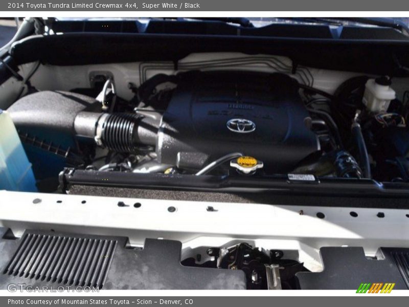 Super White / Black 2014 Toyota Tundra Limited Crewmax 4x4