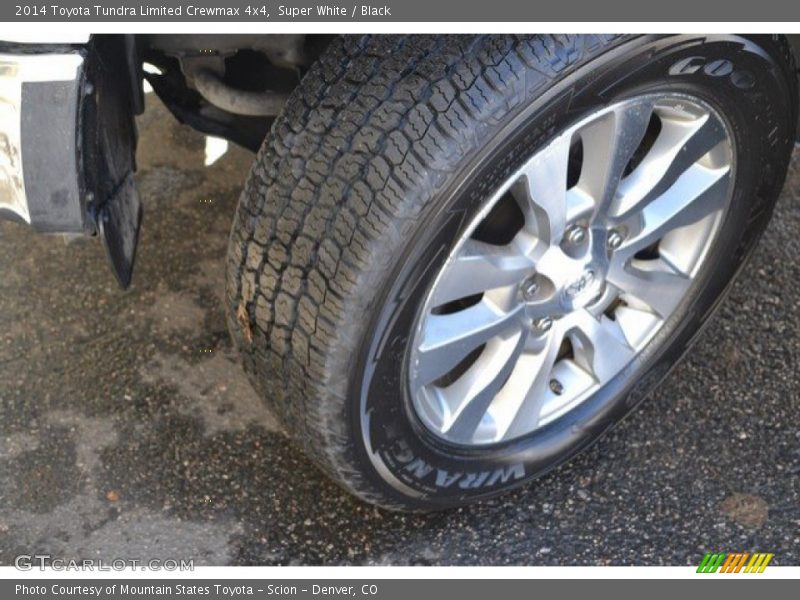 Super White / Black 2014 Toyota Tundra Limited Crewmax 4x4