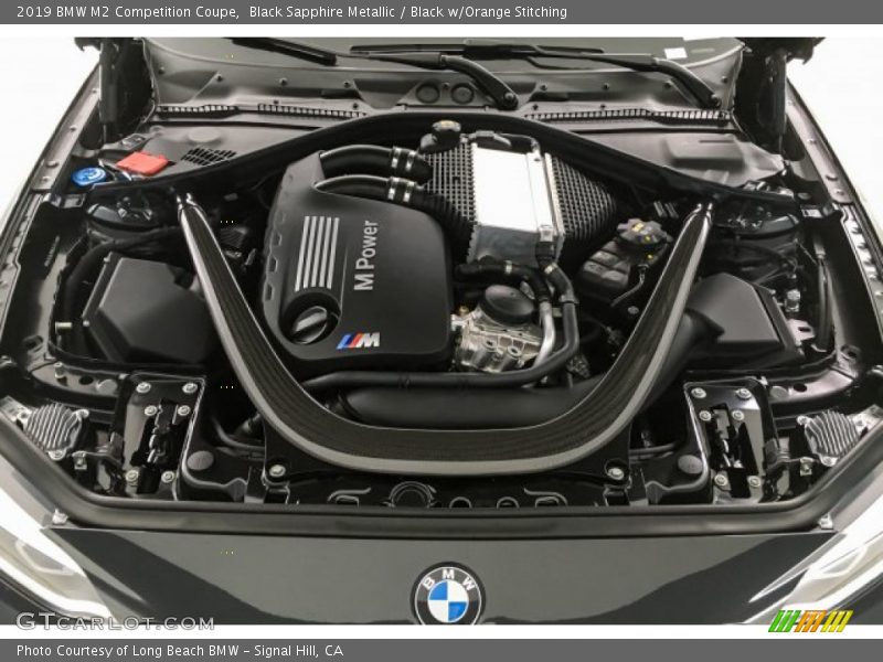  2019 M2 Competition Coupe Engine - 3.0 Liter M TwinPower Turbocharged DOHC 24-Valve VVT Inline 6 Cylinder